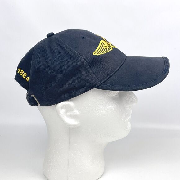 Breitling Hat Swiss Chronographs Watch Since 1884 Embroidered Navy Strapback - Picture 6 of 14